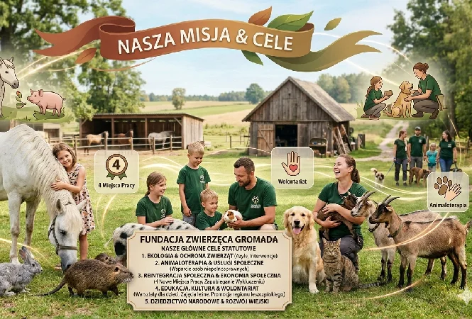 Fundacja Zwierzęca Gromada, ochrona zwierząt Długie Stare